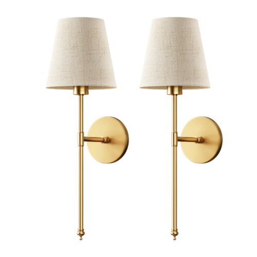 Set de 2 Lámparas de pared inalámbricas y autoadhesivas LUXOR HOME