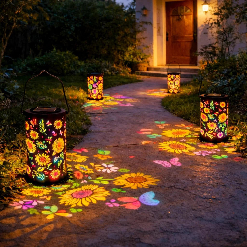 Luz solar decorativa para jardín y terraza LUXORHOME