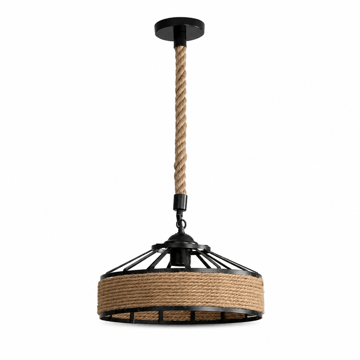 Lámpara rústica LUXORHOME | Bombilla Led incluida