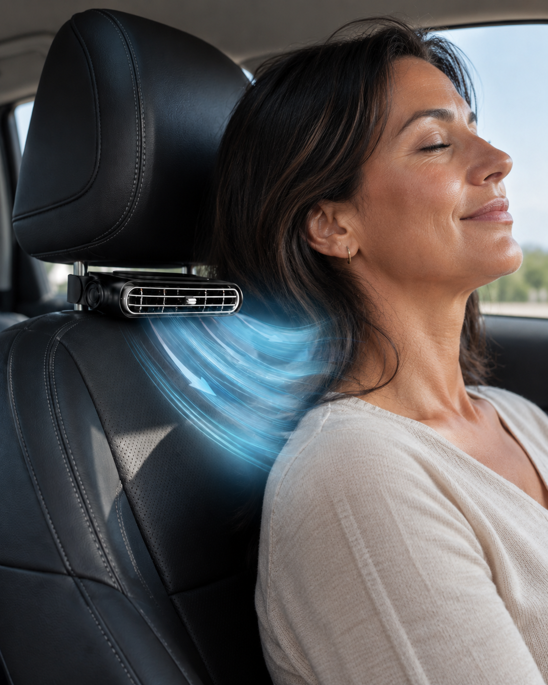 Ventilador de reposacabezas coche FRESHDRIVE