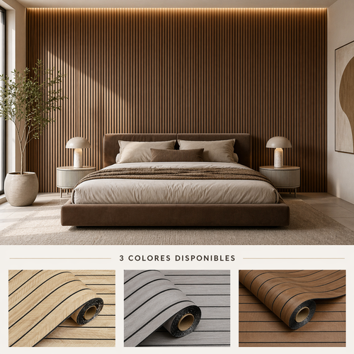 Panel autoadhesivo efecto madera LUXORHOME™